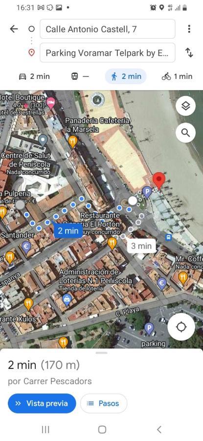 Apartamento Junto A La Playa Peñíscola Kültér fotó